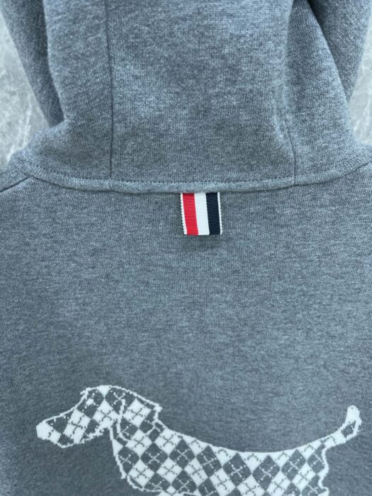 톰브라운 코튼 헥터 자카드 후드 집업 (네이비,그레이) 레플리카 미러급 SA급 S급 고퀄리티 하이엔드 최상급 의류 [남성여성공용] 35