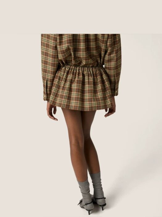 미우미우 플레이드 미니스커트 레플리카 미러급 SA급 S급 고퀄리티 하이엔드 최상급 의류 [여성] 14