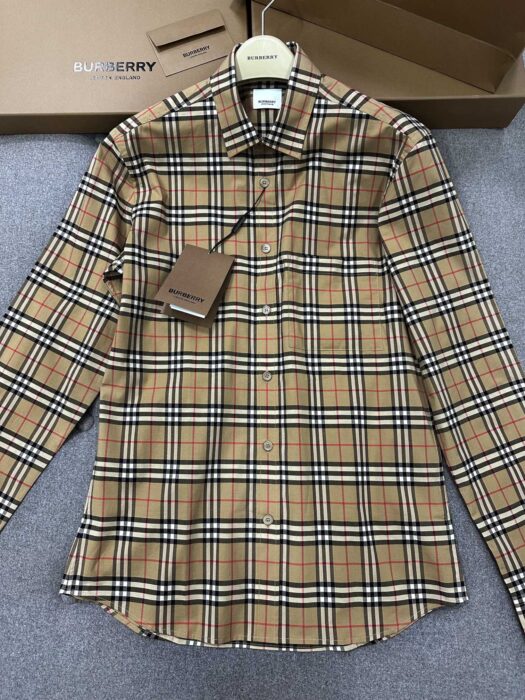 버버리 클래식 체크 코튼 포플린 셔츠 레플리카 미러급 SA급 S급 고퀄리티 하이엔드 최상급 의류 [남성여성공용] 16