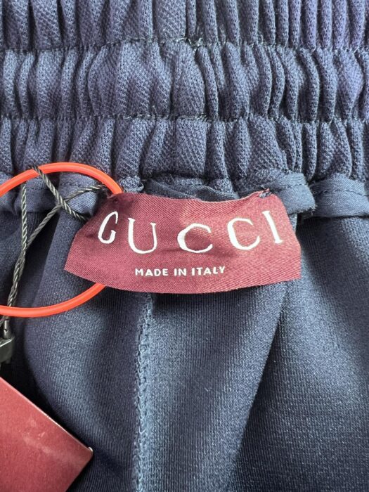 구찌 엠보 모노그램 단색 운동 팬츠 블루 레플리카 미러급 SA급 S급 고퀄리티 하이엔드 최상급 의류 [남성] 12