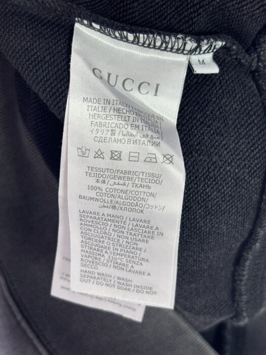 구찌 모노그램 패치 워싱 맨투맨 그레이 레플리카 미러급 SA급 S급 고퀄리티 하이엔드 최상급 의류 [남성여성공용] 15