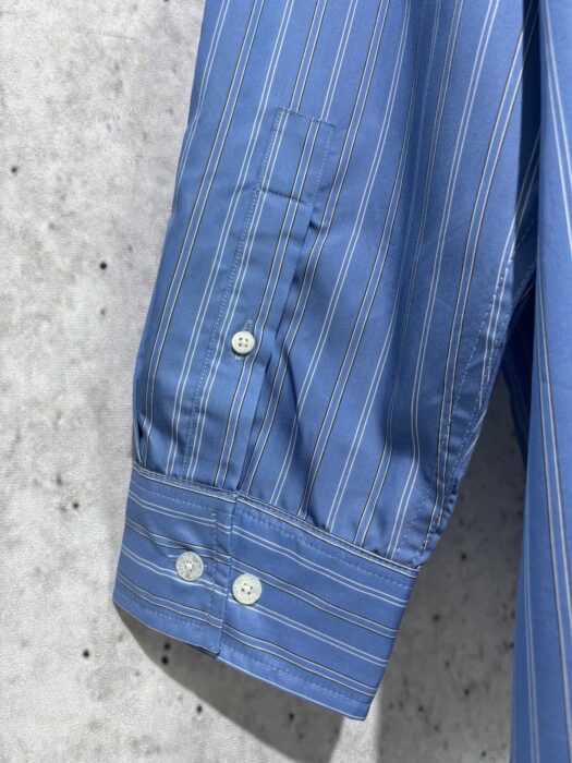 아크네스튜디오 캐쥬얼 스트라이프 긴팔 셔츠 블루 레플리카 미러급 SA급 S급 고퀄리티 하이엔드 최상급 의류 [남성] 12