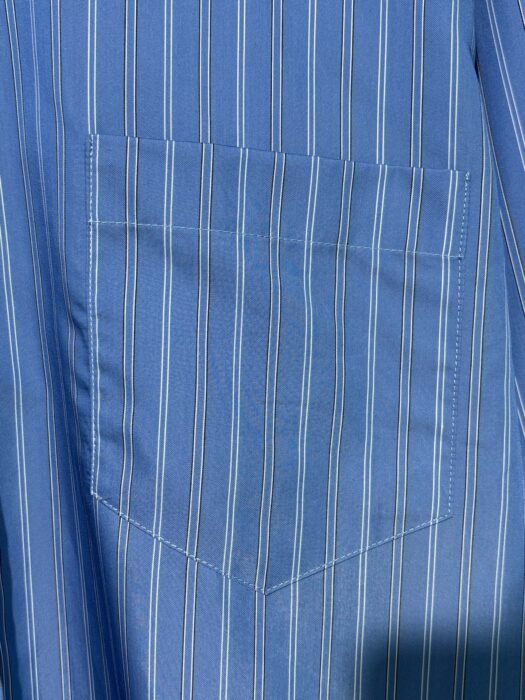 아크네스튜디오 캐쥬얼 스트라이프 긴팔 셔츠 블루 레플리카 미러급 SA급 S급 고퀄리티 하이엔드 최상급 의류 [남성] 14