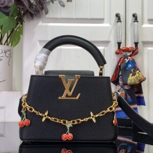 루이비통 LV x TM 카퓌신 스몰 M13714 블랙 핸드백 크로스백 레플리카 미러급 SA급 S급 고퀄리티 최상급 하이엔드 가방 [여성]