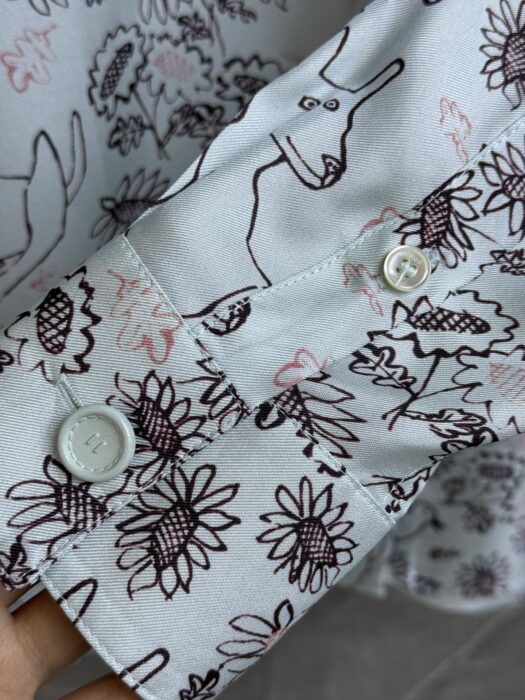 디올 강아지 실크 셔츠 레플리카 미러급 SA급 S급 고퀄리티 하이엔드 최상급 의류 [남성여성공용] 6