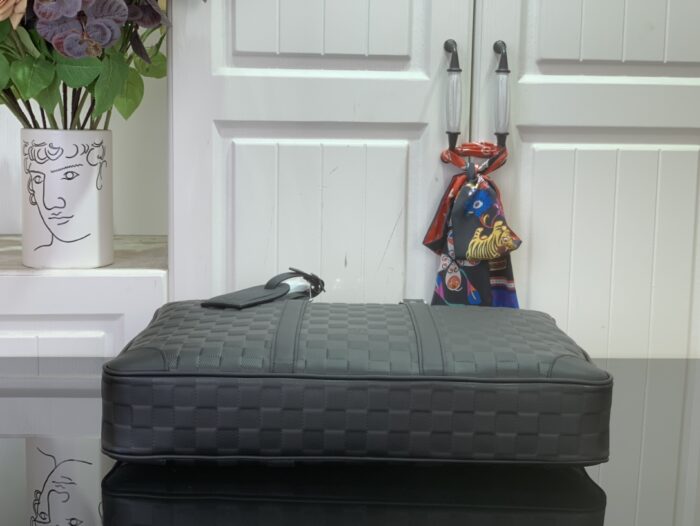 루이비통 포르트 도큐멍 보야주 다미에 M41126 블랙 서류가방 레플리카 미러급 SA급 S급 고퀄리티 최상급 하이엔드 가방 [남성] 5