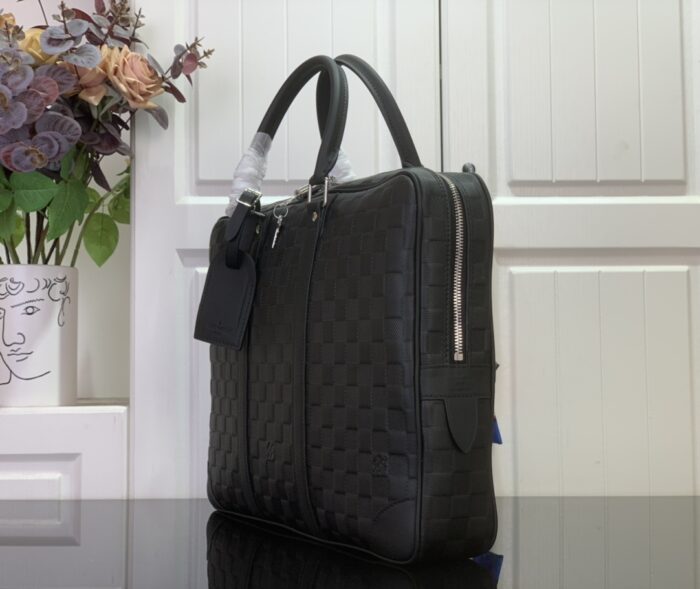 루이비통 포르트 도큐멍 보야주 다미에 M41126 블랙 서류가방 레플리카 미러급 SA급 S급 고퀄리티 최상급 하이엔드 가방 [남성] 4