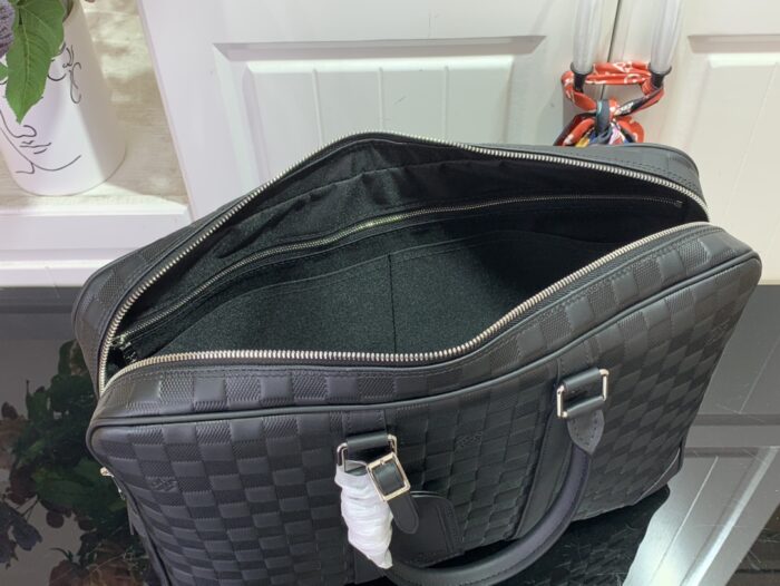 루이비통 포르트 도큐멍 보야주 다미에 M41126 블랙 서류가방 레플리카 미러급 SA급 S급 고퀄리티 최상급 하이엔드 가방 [남성] 3