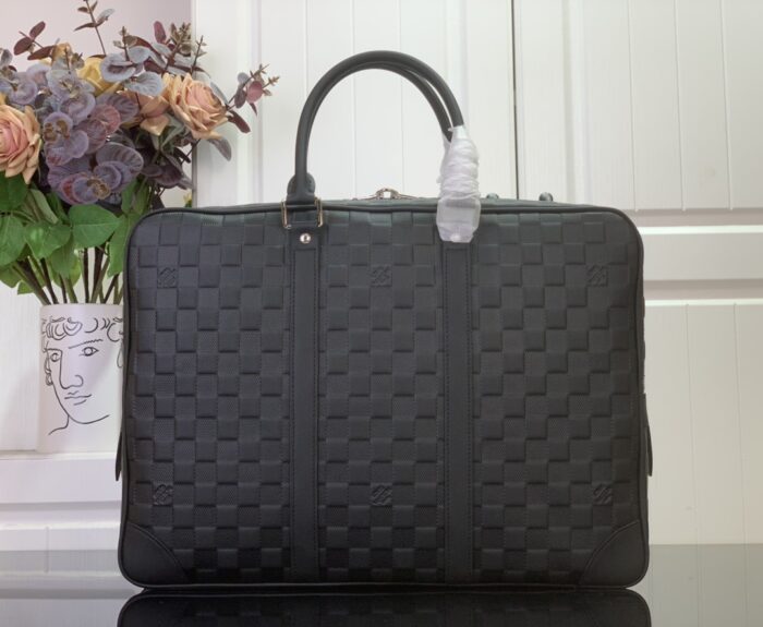 루이비통 포르트 도큐멍 보야주 다미에 M41126 블랙 서류가방 레플리카 미러급 SA급 S급 고퀄리티 최상급 하이엔드 가방 [남성] 2