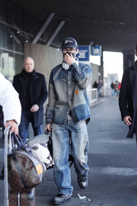 루이비통 모노그램 패치 워싱 청바지 블루 레플리카 미러급 SA급 S급 고퀄리티 하이엔드 최상급 의류 [남성] 2