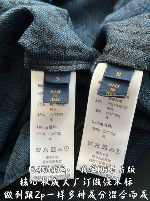 루이비통 올 오버 블루 로고 후드집업 블루 블랙 레플리카 미러급 SA급 S급 고퀄리티 하이엔드 최상급 의류 [남성여성공용] 10