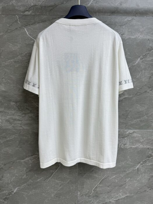 루이비통 자카드 반팔 티셔츠 레플리카 미러급 SA급 S급 고퀄리티 하이엔드 최상급 의류 [남성여성공용] 8