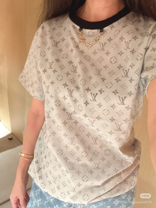 루이비통 워시드 모노그램 티셔츠 레플리카 미러급 SA급 S급 고퀄리티 하이엔드 최상급 의류 [여성] 14