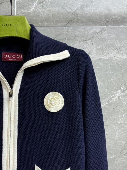 구찌 콘트라스트 니트 가디건 레플리카 미러급 SA급 S급 고퀄리티 하이엔드 최상급 의류 [여성] 5