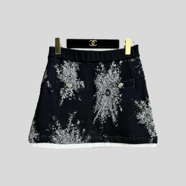 샤넬 블랙 파이어워크 스커트 레플리카 미러급 SA급 S급 고퀄리티 하이엔드 최상급 의류 [여성]