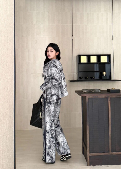 디올 Dioriviera 플레어 팬츠 레플리카 미러급 SA급 S급 고퀄리티 하이엔드 최상급 의류 [여성] 4