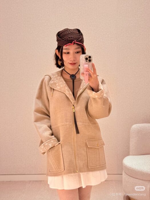 루이비통 더블 페이스 후디드 파카 레플리카 미러급 SA급 S급 고퀄리티 하이엔드 최상급 의류 [여성] 9