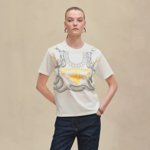 에르메스 Palefroi Remix 맥시 티셔츠 레플리카 미러급 SA급 S급 고퀄리티 하이엔드 최상급 의류 [여성]