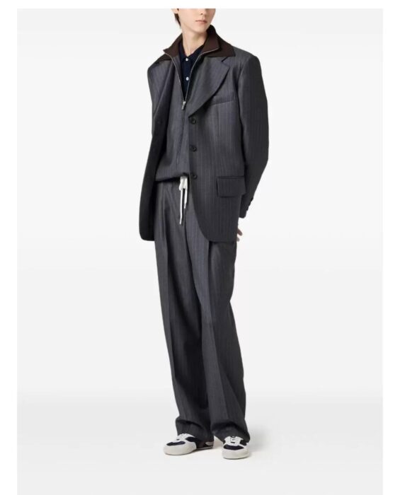 미우미우 싱글 브레스티드 핀스트라이프 자켓 레플리카 미러급 SA급 S급 고퀄리티 하이엔드 최상급 의류 [남성여성공용] 13