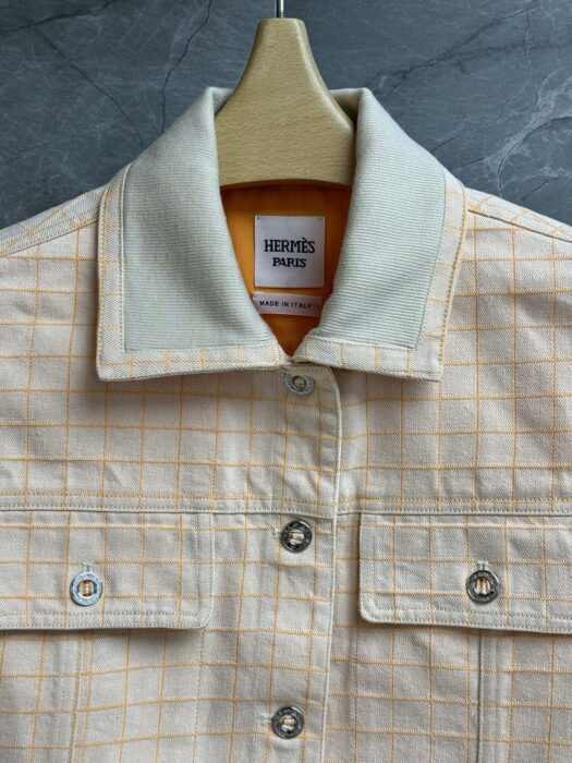 에르메스 슬리브리스 자켓 레플리카 미러급 SA급 S급 고퀄리티 하이엔드 최상급 의류 [여성] 4