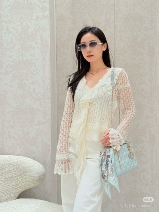 디올 레이스 니트 스웨터 레플리카 미러급 SA급 S급 고퀄리티 하이엔드 최상급 의류 [여성] 10