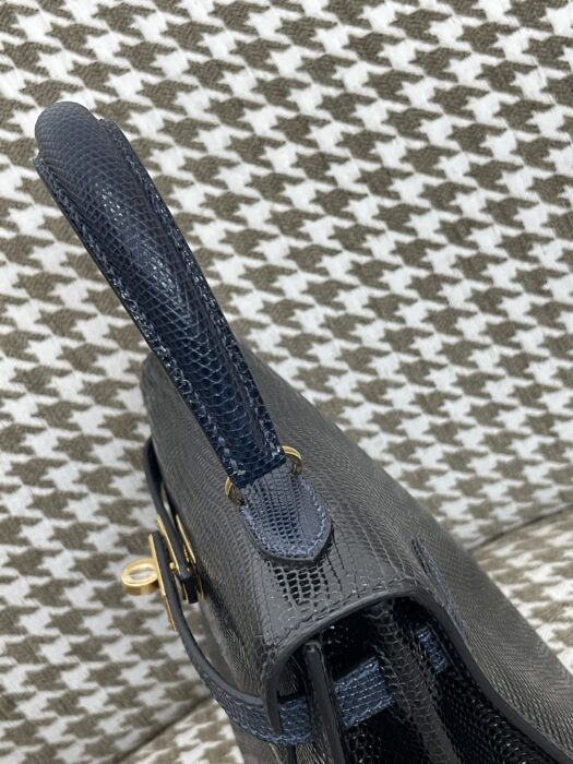 에르메스 켈리백 금장 네이비 블랙 도마뱀 가죽 레플리카 미러급 SA급 S급 고퀄리티 최상급 하이엔드 가방 [여성] 6