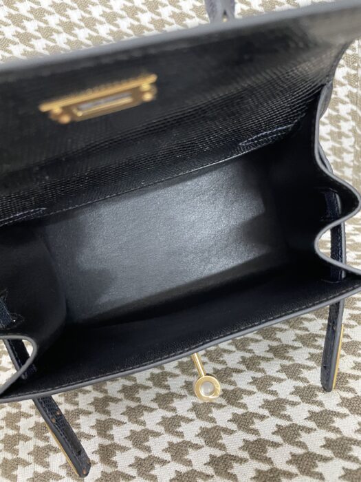 에르메스 켈리백 금장 네이비 블랙 도마뱀 가죽 레플리카 미러급 SA급 S급 고퀄리티 최상급 하이엔드 가방 [여성] 3