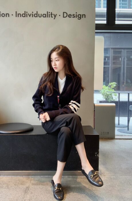 톰브라운 사선 메리노울 숄카라 가디건 레플리카 미러급 SA급 S급 고퀄리티 하이엔드 최상급 의류 [남성여성공용] 19