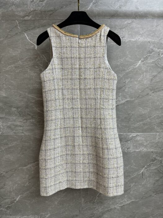 샤넬 골드 체크 드레스 레플리카 미러급 SA급 S급 고퀄리티 하이엔드 최상급 의류 [여성] 12