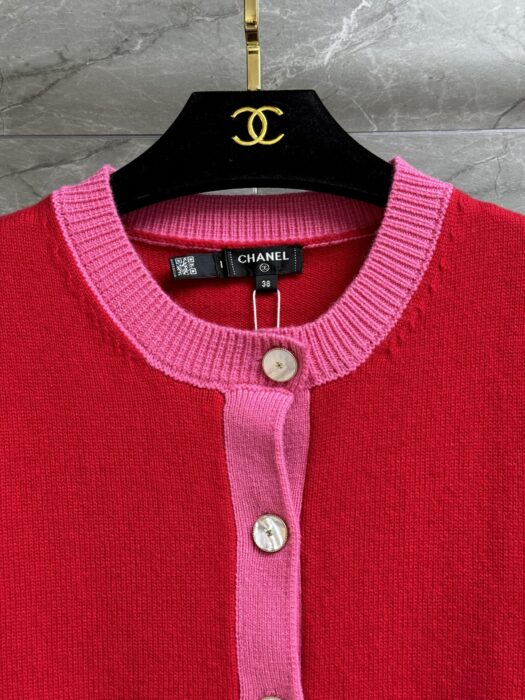 샤넬 보우 컬러블록 가디건 레플리카 미러급 SA급 S급 고퀄리티 하이엔드 최상급 의류 [여성] 3