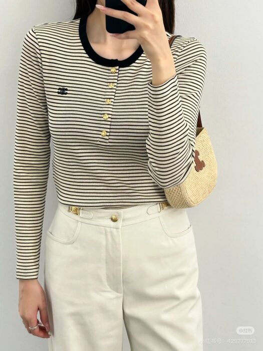 셀린느 트리옹프 티셔츠 레플리카 미러급 SA급 S급 고퀄리티 하이엔드 최상급 의류 [여성] 24