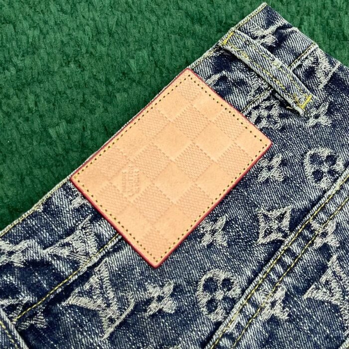 루이비통 모노그램 데님 테일러드 팬츠 1AGIUW 레플리카 미러급 SA급 S급 고퀄리티 하이엔드 최상급 의류 [남성여성공용] 11