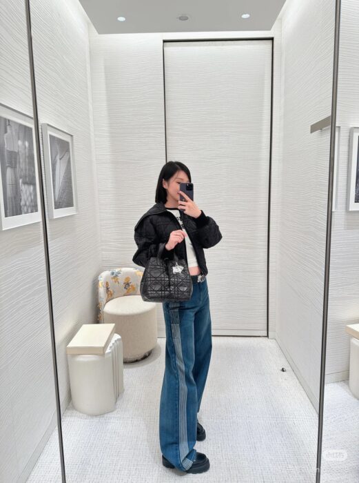 디올 오버사이즈 칼라 매크로까나쥬 자켓 레플리카 미러급 SA급 S급 고퀄리티 하이엔드 최상급 의류 [여성] 6