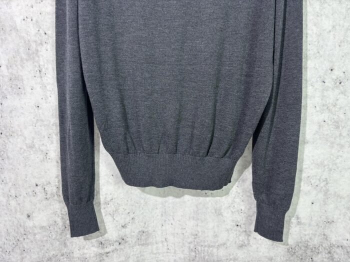 아미 레드 로고 자수 니트 다크 그레이 레플리카 미러급 SA급 S급 고퀄리티 하이엔드 최상급 의류 [남성여성공용] 7