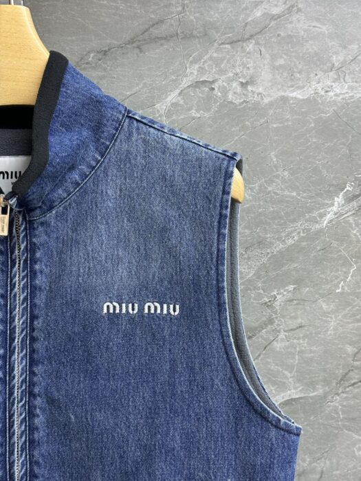 미우미우 데님 베스트 레플리카 미러급 SA급 S급 고퀄리티 하이엔드 최상급 의류 [여성] 10