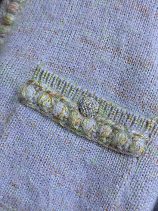 샤넬 퍼플 플러시 가디건 레플리카 미러급 SA급 S급 고퀄리티 하이엔드 최상급 의류 [여성] 11