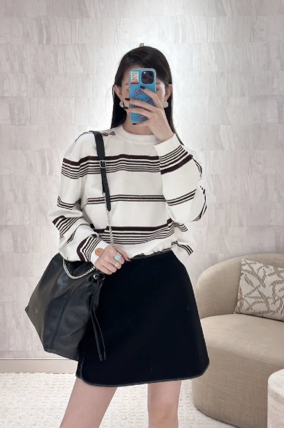 루이비통 스트라이프 니트 스웨터 레플리카 미러급 SA급 S급 고퀄리티 하이엔드 최상급 의류 [여성] 6