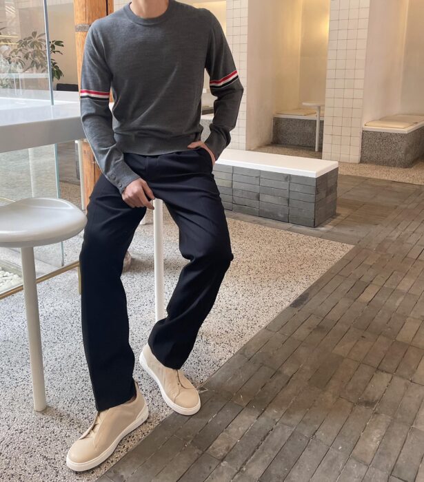 톰브라운 양팔 삼선 니트 레플리카 미러급 SA급 S급 고퀄리티 하이엔드 최상급 의류 [남성여성공용] 9