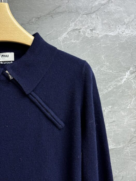 미우미우 캐시미어 폴로 셔츠 레플리카 미러급 SA급 S급 고퀄리티 하이엔드 최상급 의류 [여성] 4