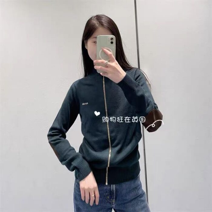 미우미우 지퍼 니트 가디건 레플리카 미러급 SA급 S급 고퀄리티 하이엔드 최상급 의류 [여성] 7