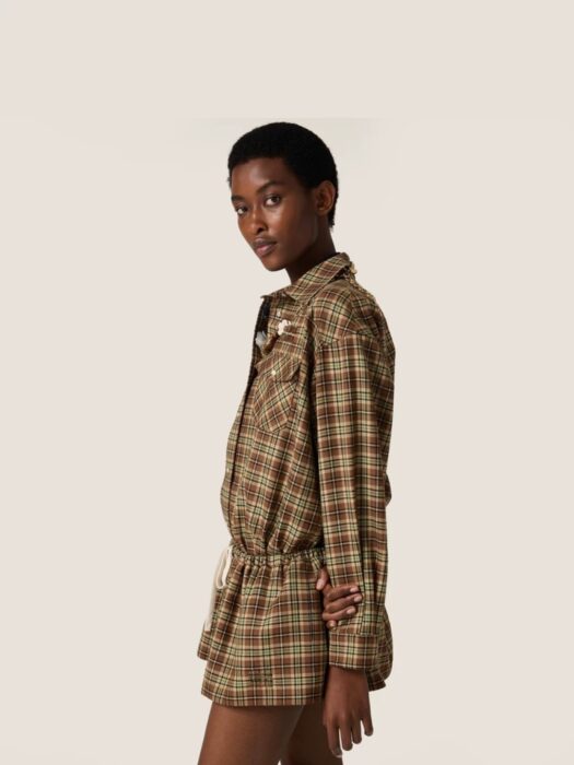 미우미우 플레이드 미니스커트 레플리카 미러급 SA급 S급 고퀄리티 하이엔드 최상급 의류 [여성] 13