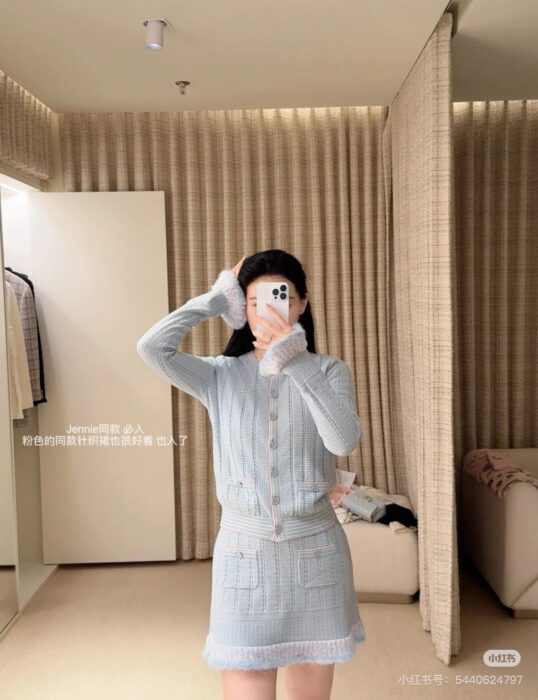 샤넬 블루 태슬 스커트 레플리카 미러급 SA급 S급 고퀄리티 하이엔드 최상급 의류 [여성] 3