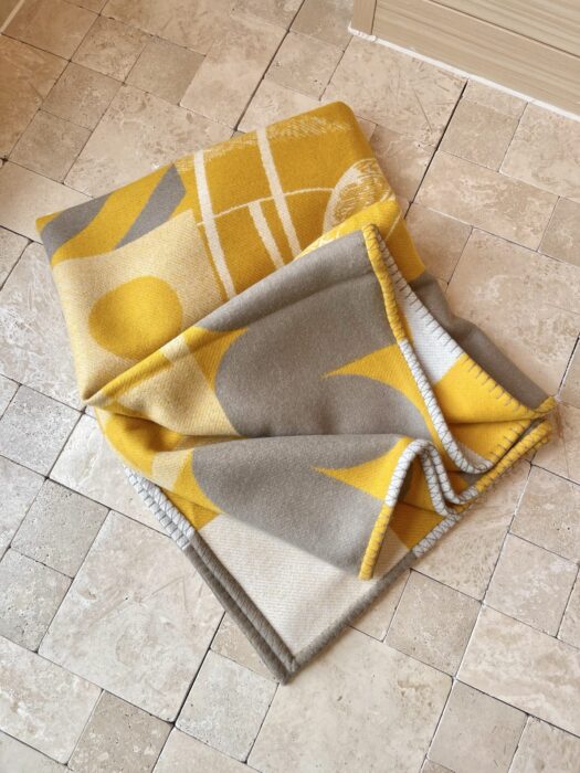 에르메스 양털 담요 Cheval Joker 옐로우 레플리카 미러급 SA급 S급 고퀄리티 최상급 하이엔드 [남성여성공용] 4