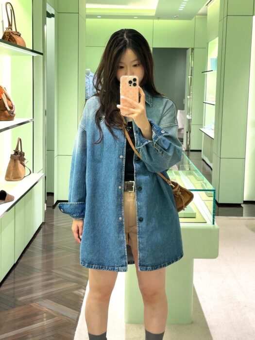 프라다 데님 셔츠 레플리카 미러급 SA급 S급 고퀄리티 하이엔드 최상급 의류 [여성] 3