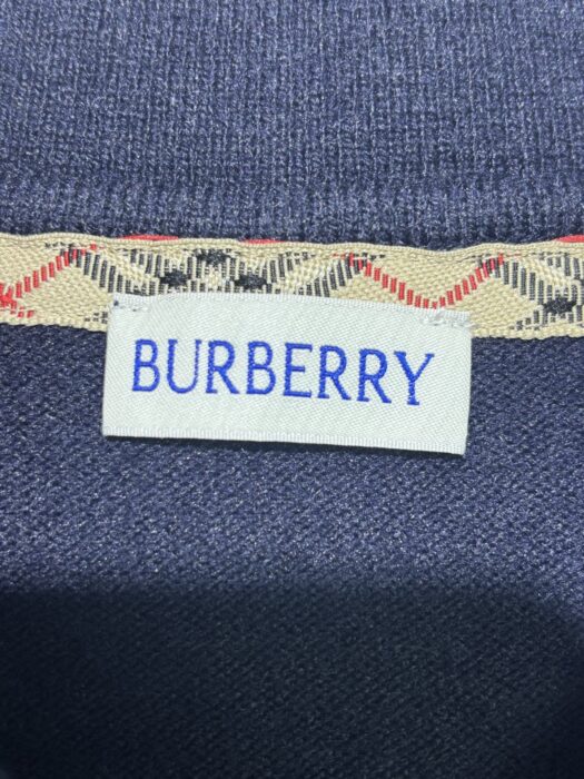 버버리 승마 자수 단색 긴팔티 카라티 폴로티 네이비 레플리카 미러급 SA급 S급 고퀄리티 하이엔드 최상급 의류 [남성] 12