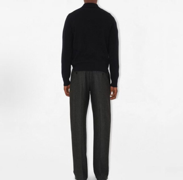 버버리 승마 자수 단색 긴팔티 카라티 폴로티 블랙 레플리카 미러급 SA급 S급 고퀄리티 하이엔드 최상급 의류 [남성] 2