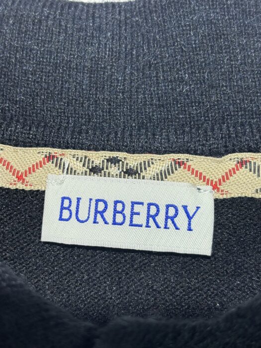 버버리 승마 자수 단색 긴팔티 카라티 폴로티 블랙 레플리카 미러급 SA급 S급 고퀄리티 하이엔드 최상급 의류 [남성] 14