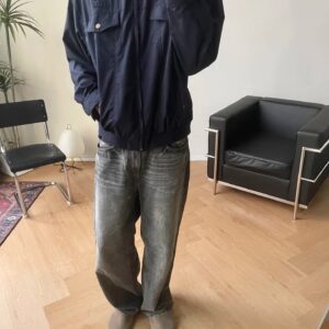 미우미우 모노그램 양털 카고 자켓 네이비 레플리카 미러급 SA급 S급 고퀄리티 하이엔드 최상급 의류 [남성여성공용]