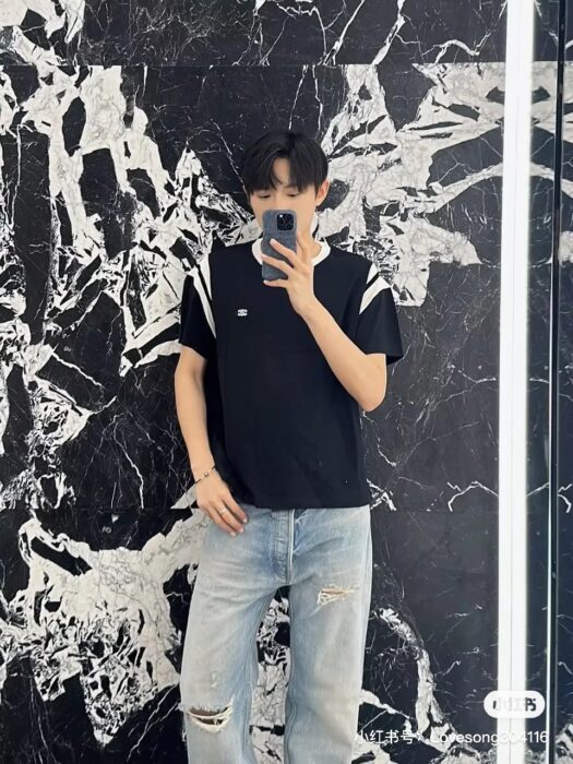 셀린느 트리옹프 반팔 티셔츠 레플리카 미러급 SA급 S급 고퀄리티 하이엔드 최상급 의류 [여성] 5