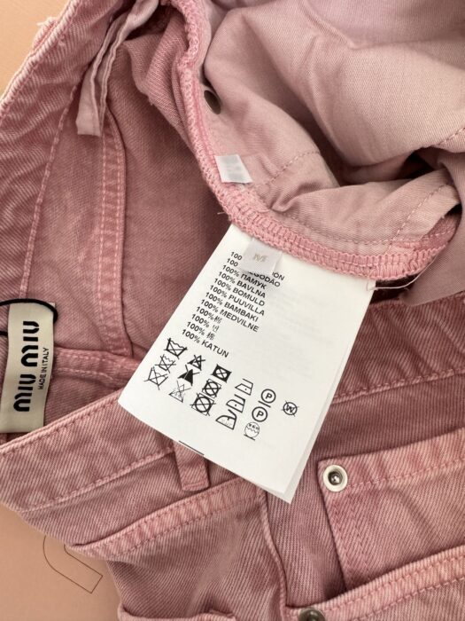 미우미우 핑크 진 레플리카 미러급 SA급 S급 고퀄리티 하이엔드 최상급 의류 [여성] 13